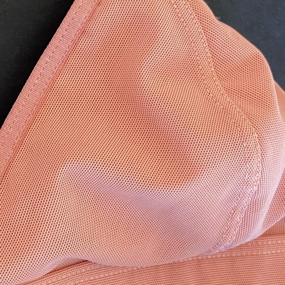 OUT FROM UNDER X URBAN OUTFITTERS Pink Mesh Triangle Bralette Intimates: - Picture 6 of 9